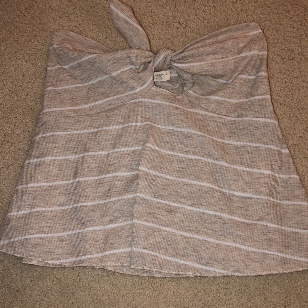 Urban outfitters strapless top